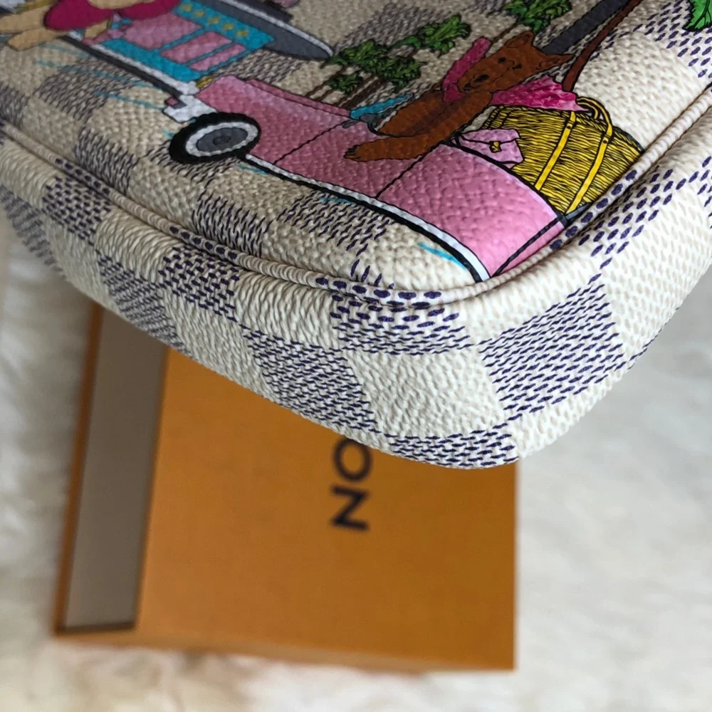 NWT Louis Vuitton 2021 Xmas Animation Mini Pochette - Picture 7 of 12